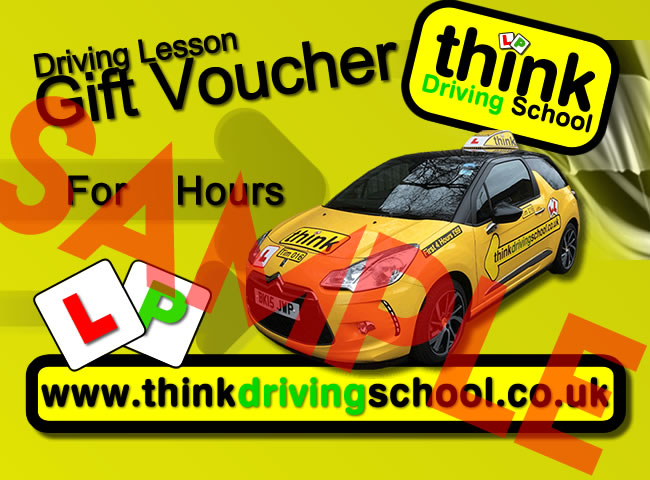 Driving Lesson Gift Vouchers Perfect christmas and birthday gift idea for driving lessons in fleet and church crookham